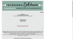 Desktop Screenshot of fotohandeldelfshaven.nl